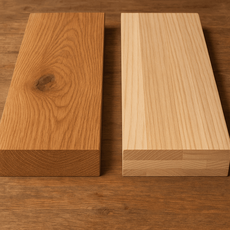 Czym różni się drewno lite od klejonego