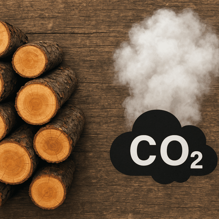 Drewno a emisja CO₂ – fakty i mity