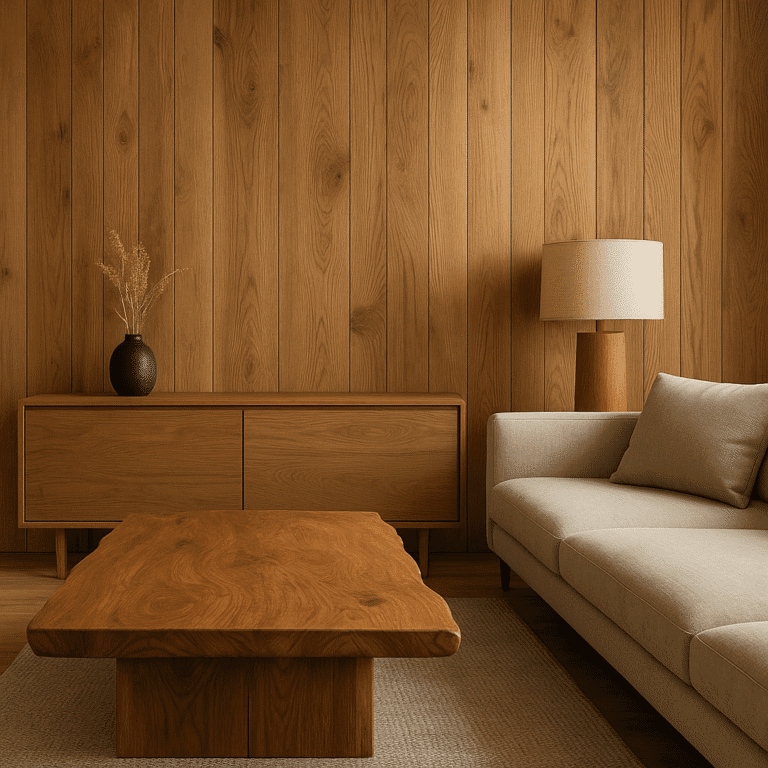 Drewno jako element designu wnętrz