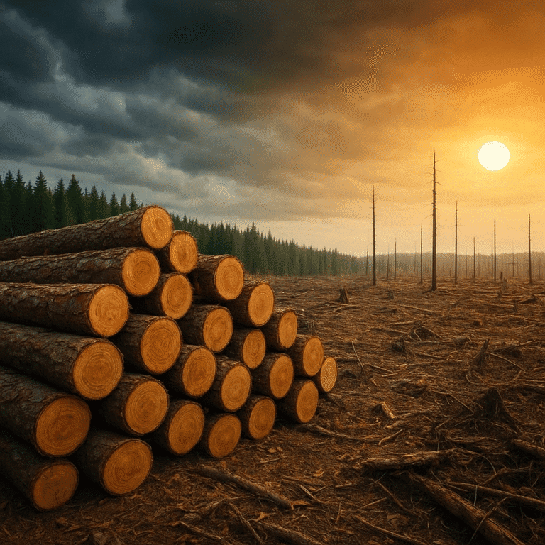 Drewno w kontekście zmian klimatycznych