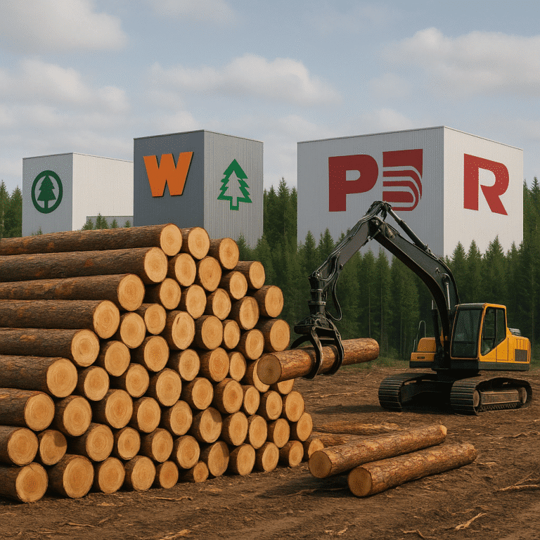 Jakie są największe firmy drzewne na świecie