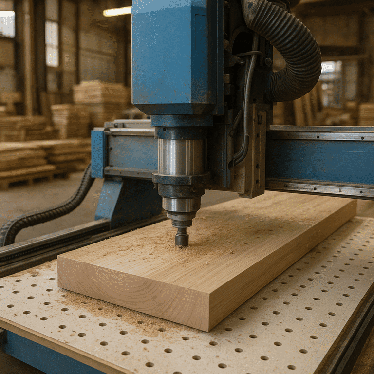 Jak technologia CNC zmieniła przemysł drzewny