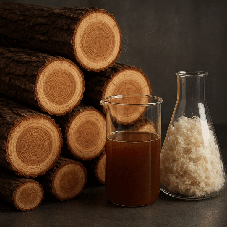 Drewno w przemyśle chemicznym – lignina i celuloza