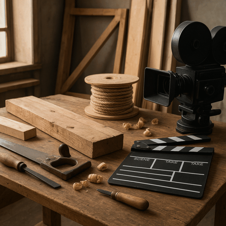 Drewno w przemyśle filmowym i scenograficznym