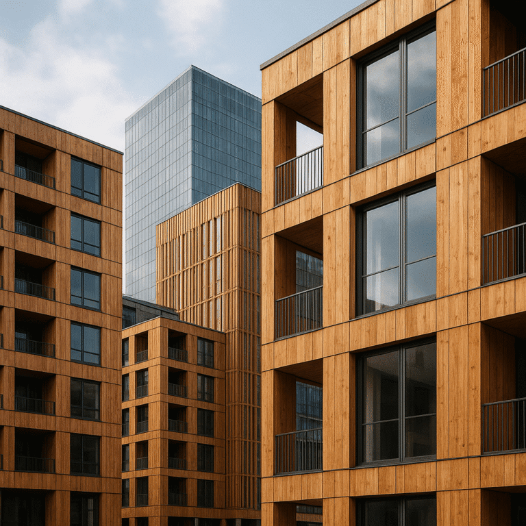 Drewno w architekturze nowoczesnych miast