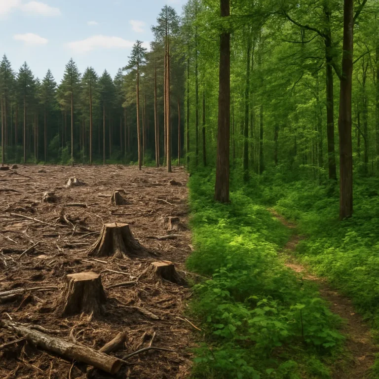 Jak przemysł drzewny wpływa na bioróżnorodność lasów