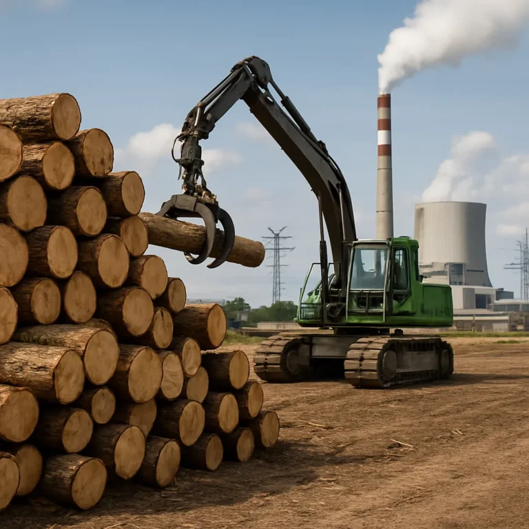 Jak wygląda współpraca przemysłu drzewnego z energetyką