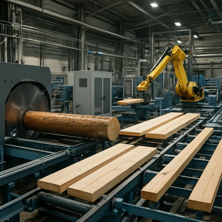 Jakie są najnowocześniejsze linie technologiczne w tartakach