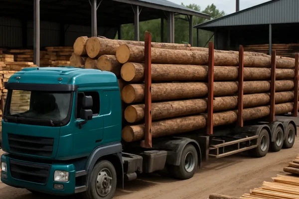 Transport dłużycy Goleniów