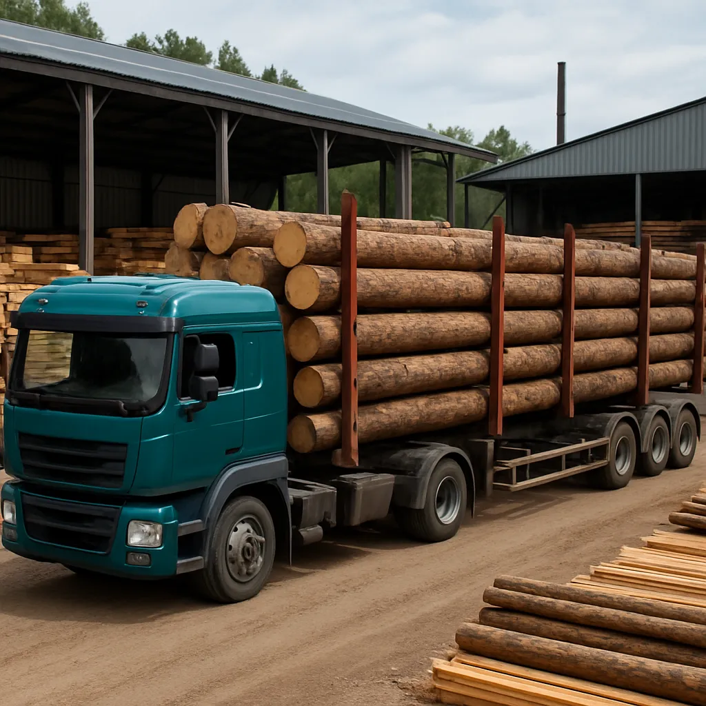 Transport dłużycy Goleniów